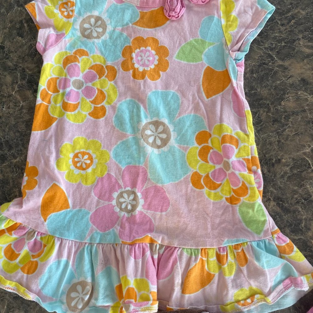 Lot of 3 18-24M Floral Dresses - Picture 3 of 7